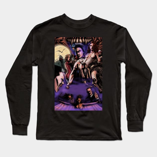 Fright Night Squad Long Sleeve T-Shirt by DougSQ